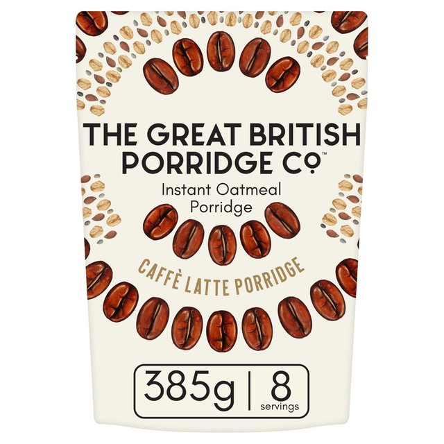 The Great British Porridge Co Caffe Latte Porridge 385g Botiga