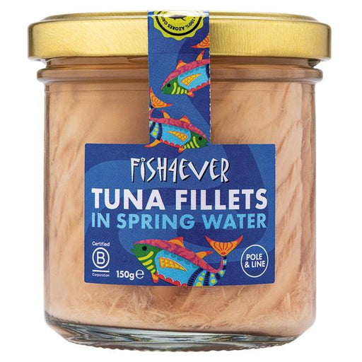 Fish 4 Ever Azores Tuna Fillets in Spring Water 150g Botiga