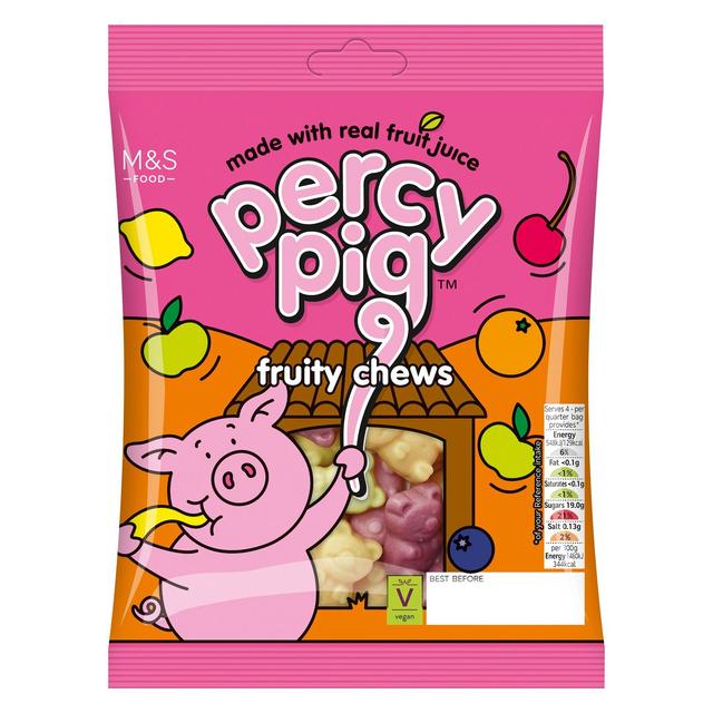 M&S Percy Pig Fruity Chews 150g Botiga