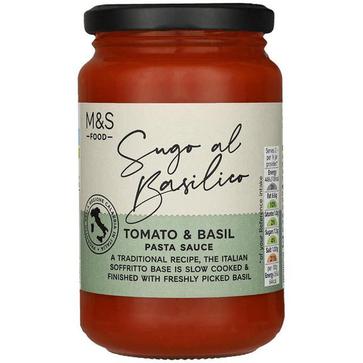 M&S Made In Italy Tomato & Basil Pasta Sauce 340g Botiga