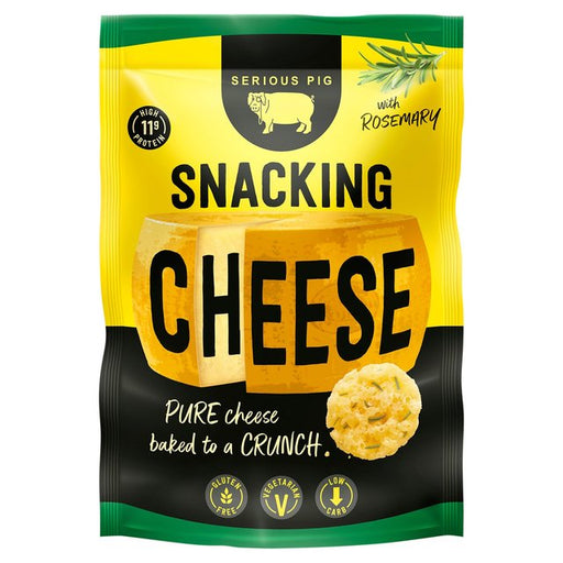 Serious Pig Crunchy Oven Baked Italian Cheese Snacks with Rosemary 24g Botiga