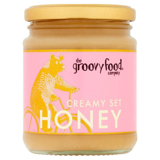 Groovy Food Creamy Set Honey 340g Botiga