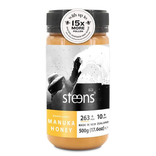 Steens MGO 263 UMF10 Manuka Honey 500g Botiga