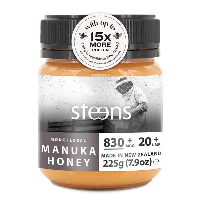 Steens MGO 830 UMF20 Manuka Honey 225g Botiga