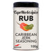 Cape Herb & Spice Caribbean Jerk Seasoning Rub Tin 100g Botiga