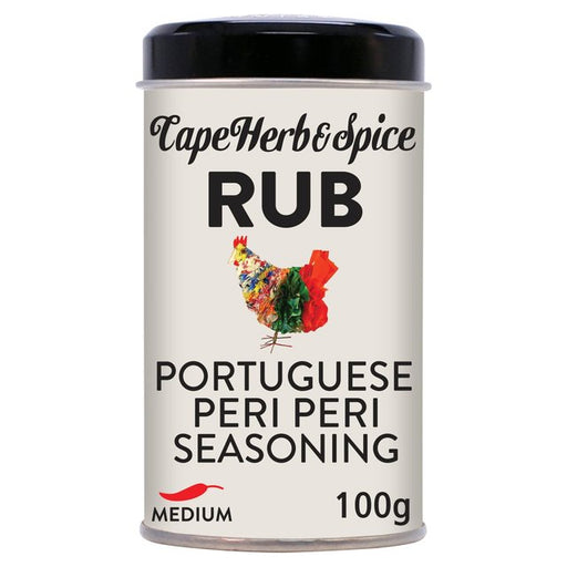 Cape Herb & Spice Portuguese Peri Peri Rub 100g Botiga