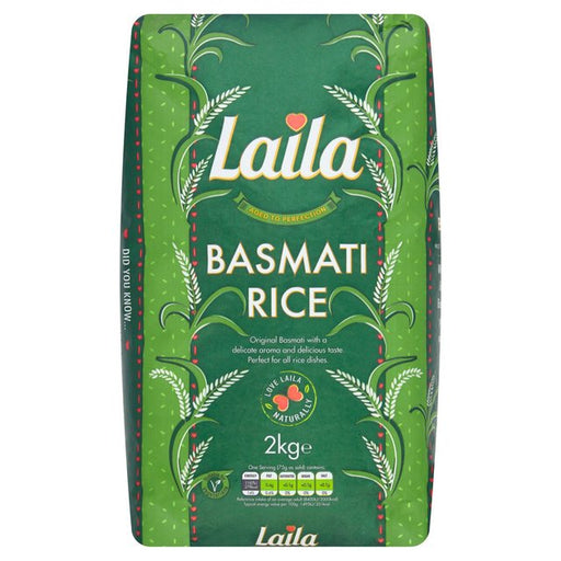 Laila Basmati Rice 2kg Botiga