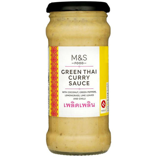 M&S Green Thai Curry Sauce 340g Botiga