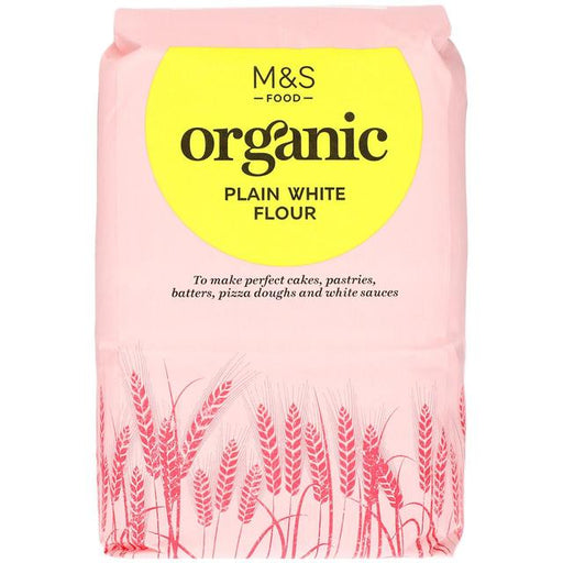 M&S Organic Plain White Flour 1.5kg Botiga