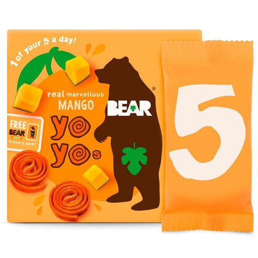 BEAR Fruit Yoyos Mango Multipack 5 x 20g Botiga