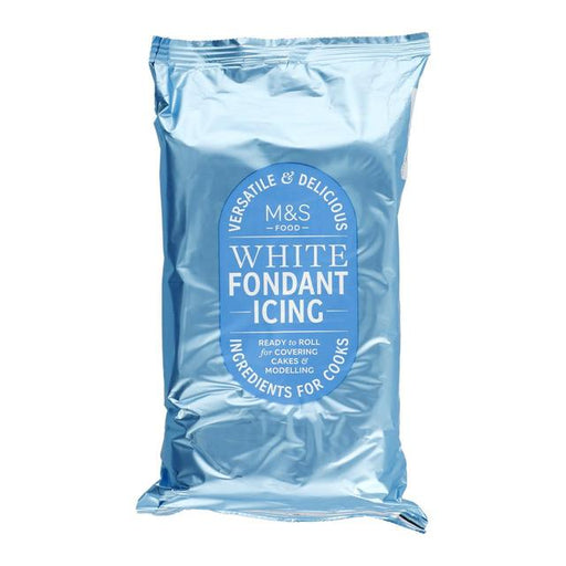 M&S Ready to Roll White Fondant Icing 1kg Botiga