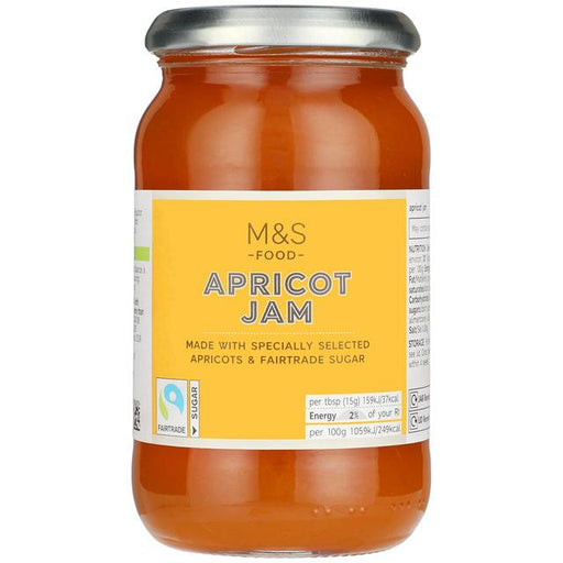 M&S Fairtrade Apricot Jam 454g Botiga