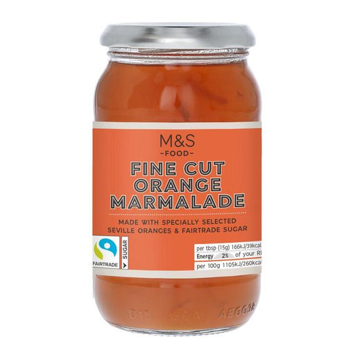 M&S Fairtrade Fine Cut Orange Marmalade 454g Botiga