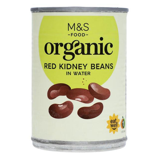 M&S Organic Red Kidney Beans in Water 400g Botiga