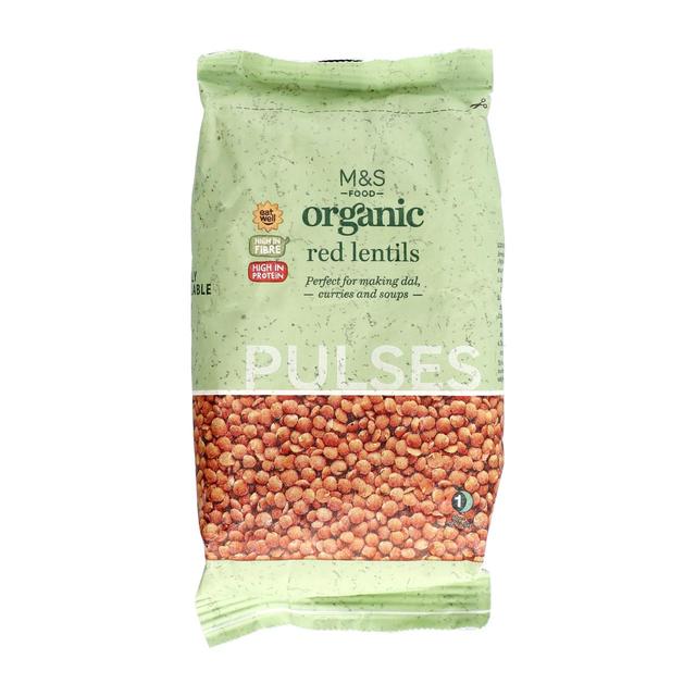 M&S Organic Red Lentils 500g Botiga