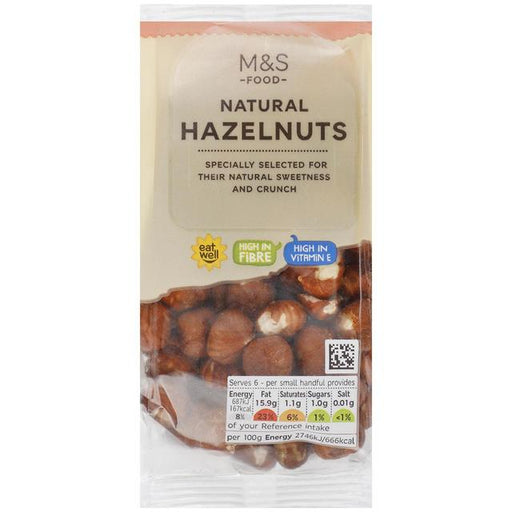 M&S Natural Hazelnuts 150g Botiga