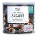 M&S Sea Salt & Black Pepper Cashews 300g Botiga