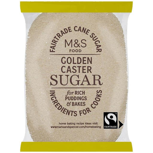 M&S Fairtrade Golden Caster Sugar 1kg Botiga