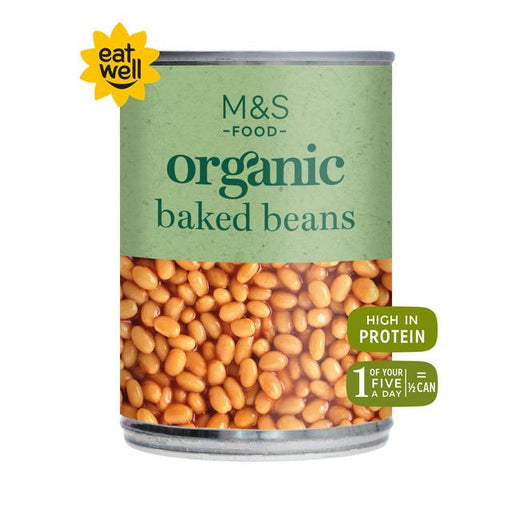 M&S Organic Baked Beans 400g Botiga