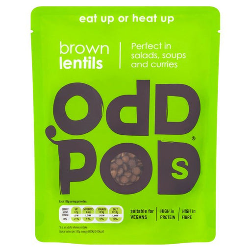Oddpods Brown Lentils 200g Botiga