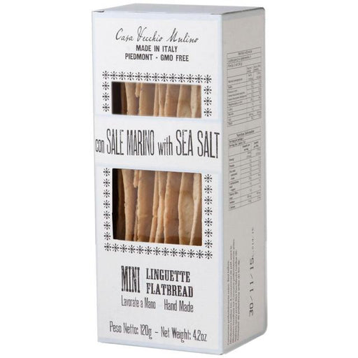 Vecchio Mulino Mini Lingue with Sea Salt 120g Botiga