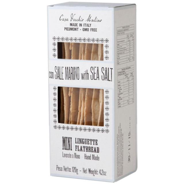 Vecchio Mulino Mini Lingue with Sea Salt 120g Botiga