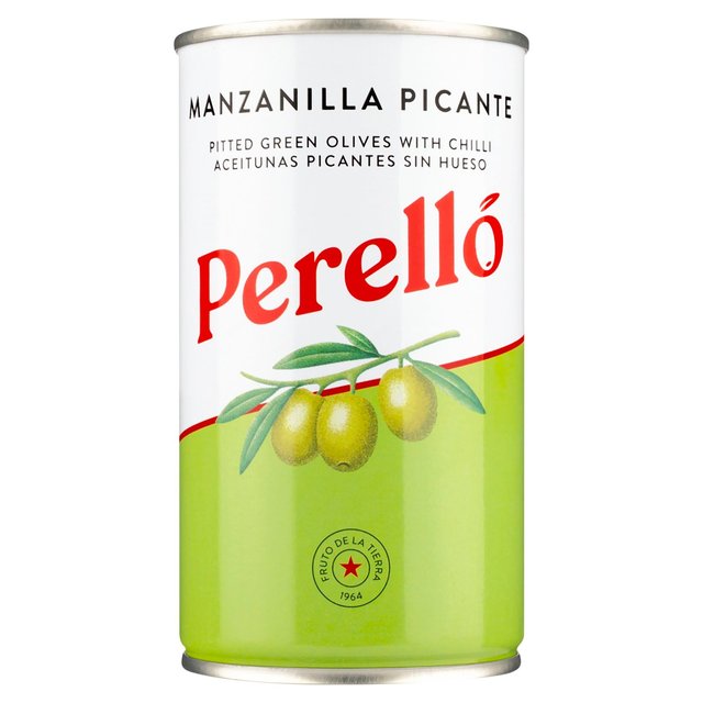 Brindisa Perello Manzanilla Olives with Chilli 150g Botiga