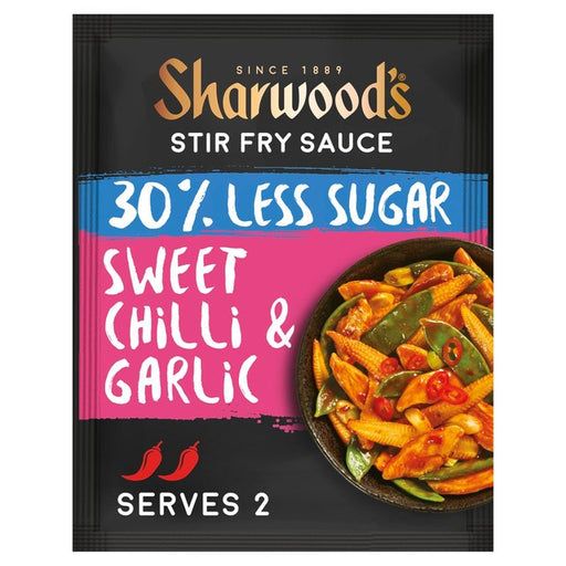 Sharwood's Sweet Chilli 30% Less Sugar Stir Fry Sachet 120g Botiga