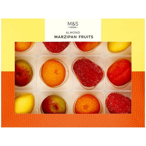 M&S Marzipan Spring Fruits 137g Botiga