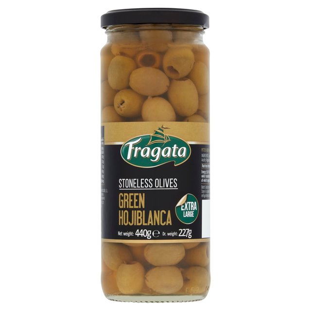 Fragata Pitted Green Olives 440g Botiga