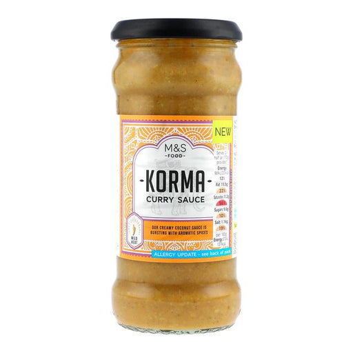 M&S Mild Korma Sauce 340g Botiga