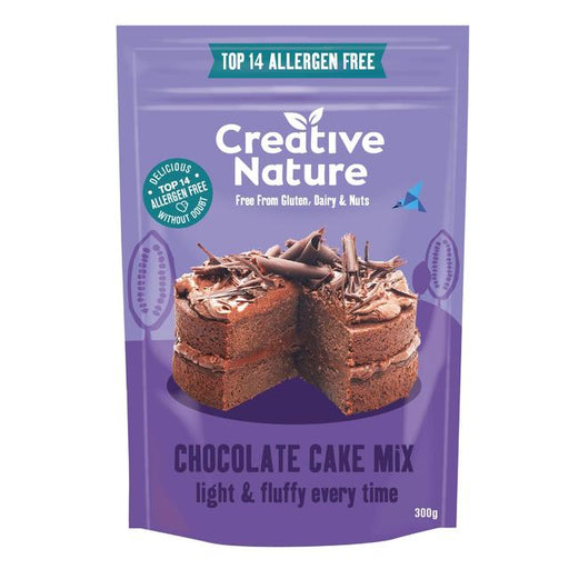 Creative Nature Cacao Rich Chocolate Cake Baking Mix 300g Botiga