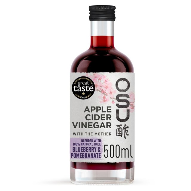OSU Apple Cider Vinegar Blueberry & Pomegranate 500ml Botiga