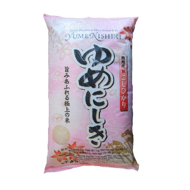 Yumenishiki Short Grain Rice 5kg Botiga