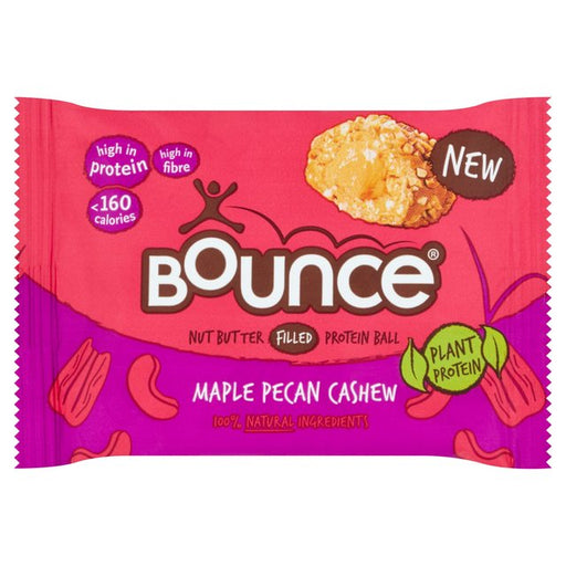 Bounce Plant Protein Maple Pecan Cashew Ball 35g Botiga