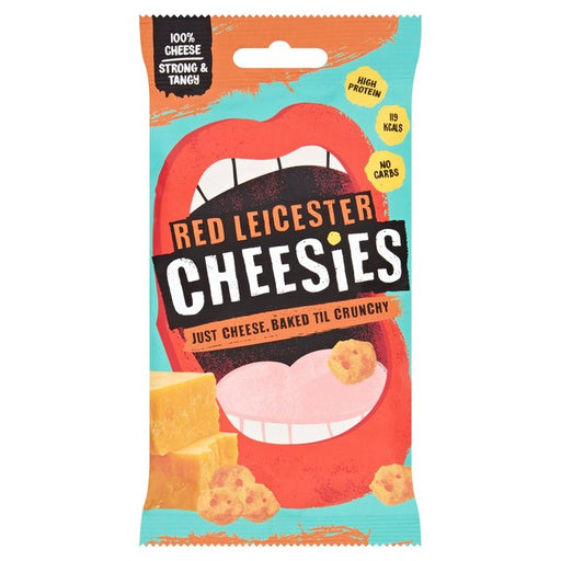 Cheesies Red Leicester Crunchy Popped Cheese 20g Botiga
