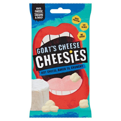 Cheesies Goats Cheese Crunchy Popped Cheese 20g Botiga