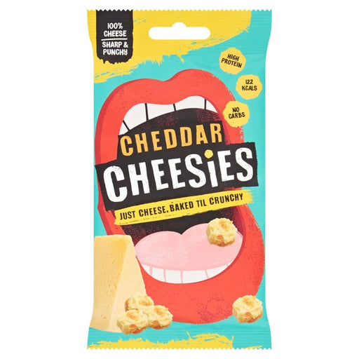 Cheesies Cheddar Crunchy Popped Cheese 20g Botiga