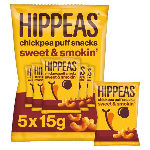 Hippeas Chickpea Puffs - Sweet & Smokin' Multipack 5 per pack Botiga