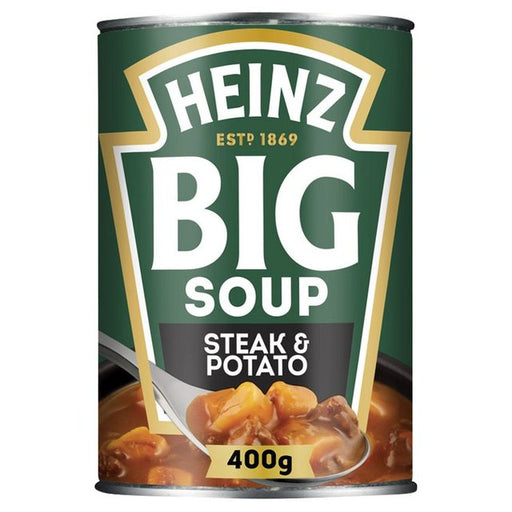 Heinz Steak & Potato Chunky Big Soup 400g Botiga