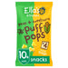 Ella's Kitchen Peas and Sweetcorn Puff Pops Multipack Baby Snack 10+ Months 4 x 9g Botiga
