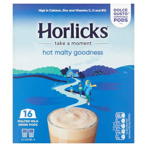 Horlicks Original Dolce Gusto Compatible Pods 8 per pack Botiga