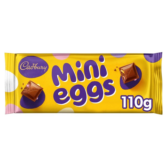 Cadbury Mini Eggs Chocolate Bar 110g Botiga
