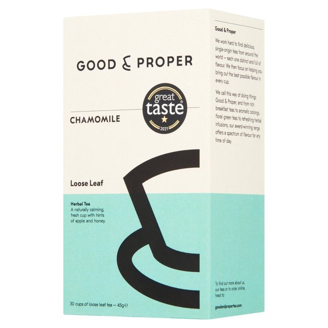Good & Proper Tea - Loose Leaf Chamomile Tea 45g Botiga