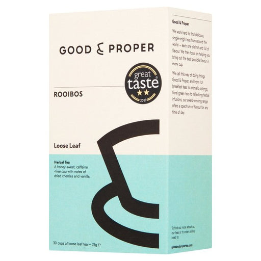 Good & Proper Tea - Loose Leaf Rooibos Tea 75g Botiga