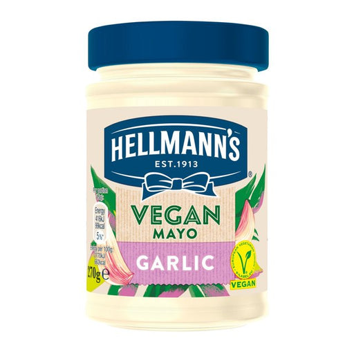 Hellmann's Vegan Garlic Mayonnaise 270g Botiga