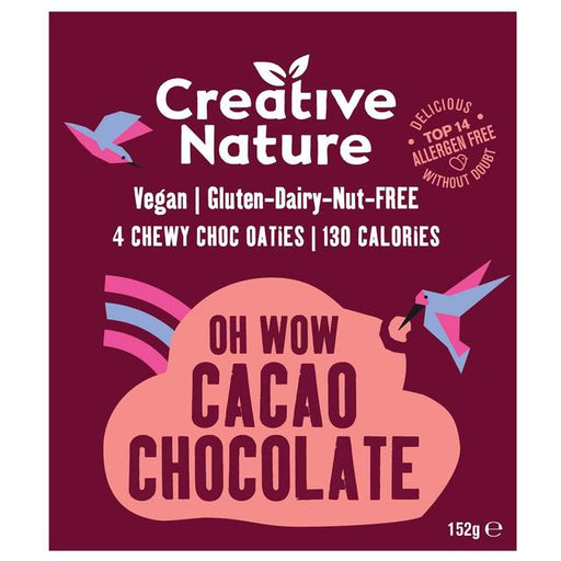 Creative Nature 4 Chewy Choc Oaties 4 x 38g Botiga