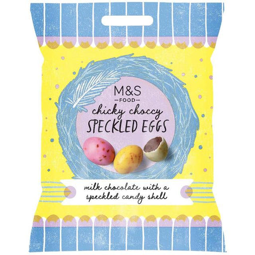 M&S Chicky Choccy Speckled Eggs 90g Botiga