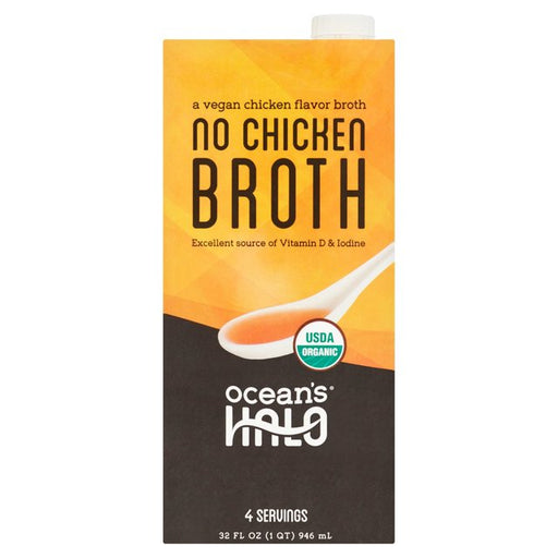 Ocean's Halo Organic No Chicken Broth 946ml Botiga