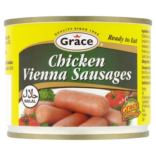 Grace Chicken Vienna Halal 200g Botiga